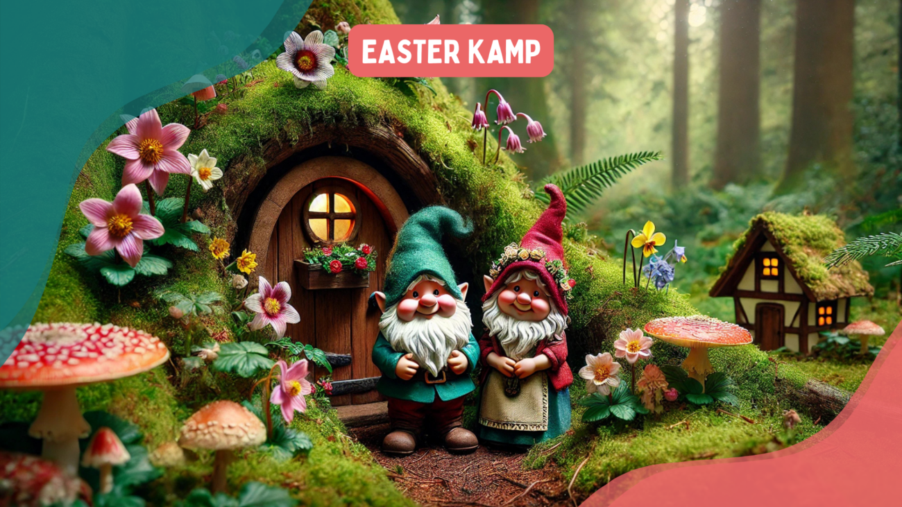 El mundo secreto de los gnomos Easter Kamp